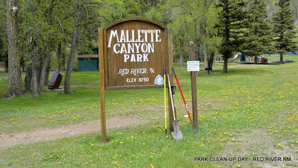Mallette Canyon Park Sign